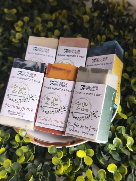 Coffret savon Brise indécise par Au gré du vent