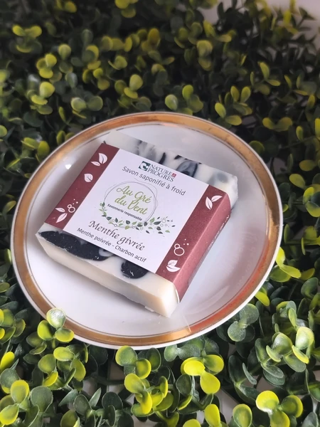 Savon Menthe givrée par Au gré du vent